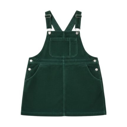 Overall Smock Kleid Vielseitig Breitcord Bio-Baumwolle